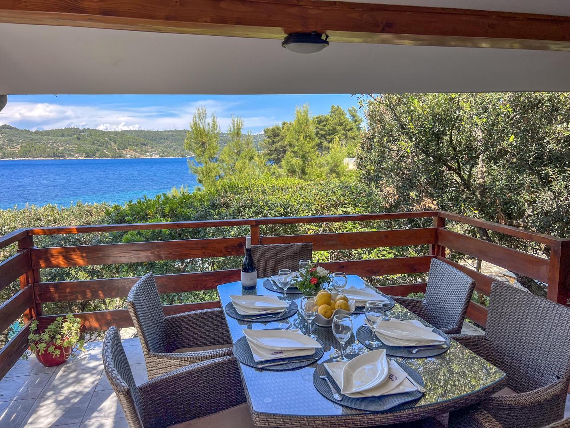 Holiday Home Sunny Side Vela Luka Bagian luar foto